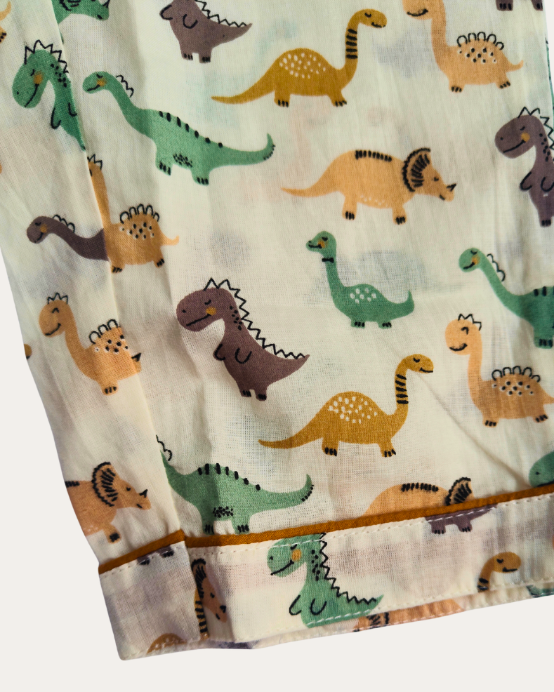 Kids Cotton Night SUit Set in dianasore prfint