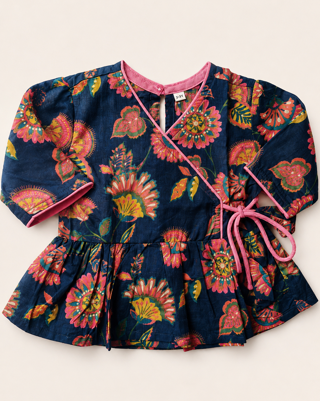 Aruvo Angrakha premium cotton co-ord set in solid background